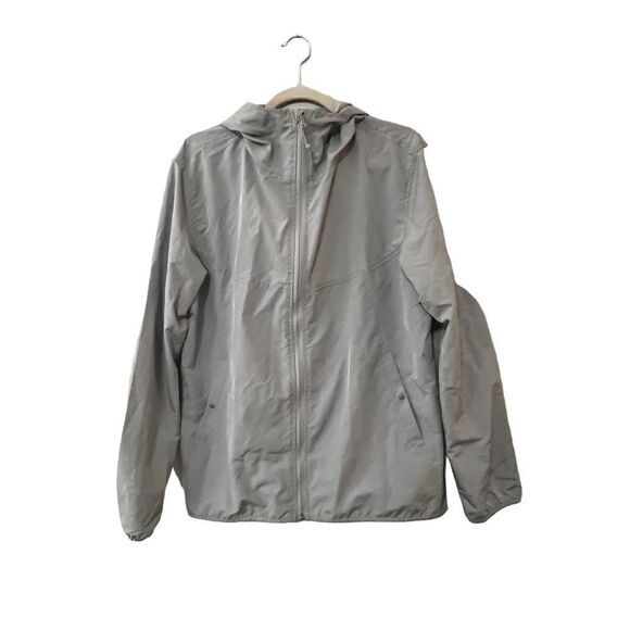 Herschel Grey Voyage Wind Breaker Sz. M - Picture 11 of 13